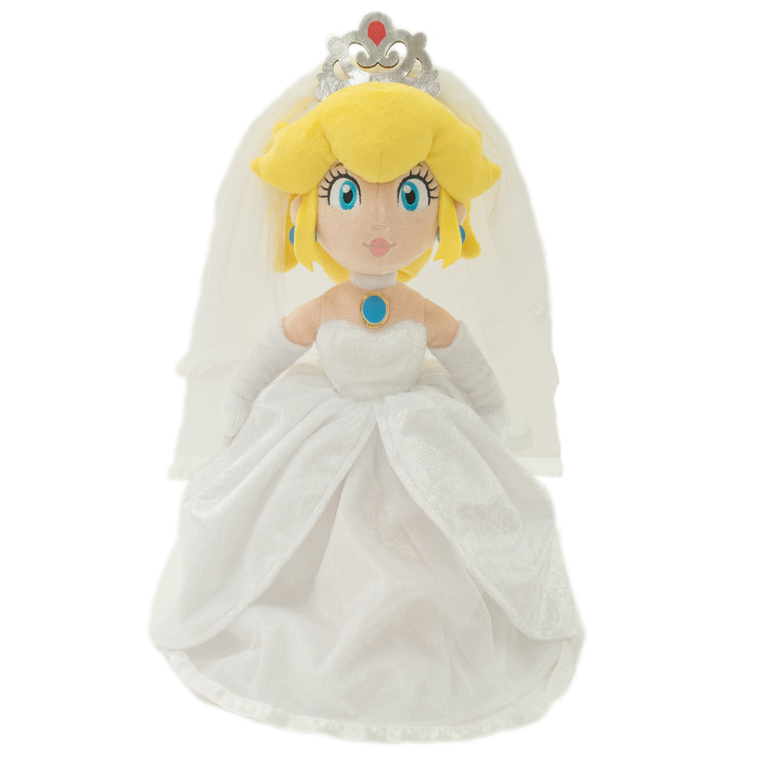 Little Buddy Super Mario Odyssey Peach Bride (Wedding Style) Plush, 13.5