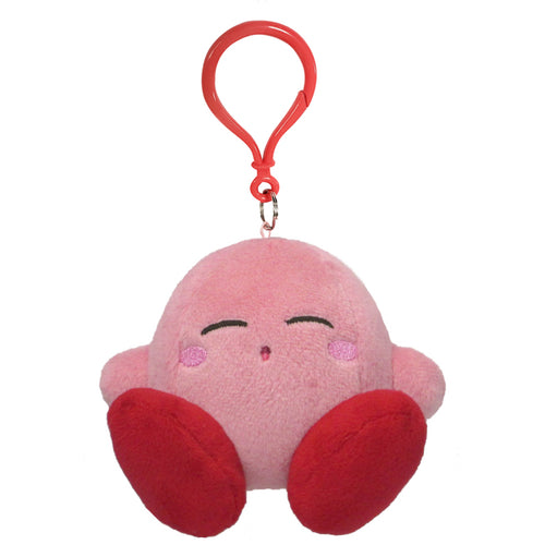Little Buddy Kirby's Adventure - Kirby Sleeping Pose Plush Dangler, 3.5
