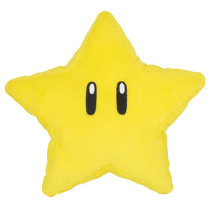 Little Buddy Super Mario All Star Collection Super Star Plush, 6"