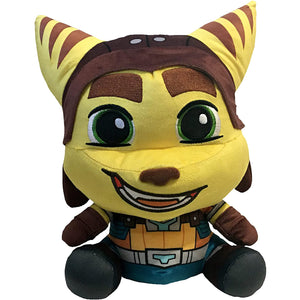 Stubbins Deluxe Ratchet & Clank: Rift Apart - Ratchet Plush, 10" (PS-PL-021)