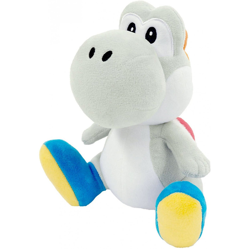 Little Buddy Super Mario All Star Yoshi - White Yoshi Plush, 7