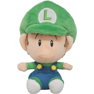 Little Buddy Super Mario All Star Collection Baby Luigi Plush, 6