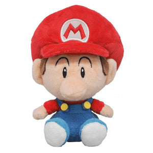 Little Buddy Super Mario All Star Collection Baby Mario Plush, 6"