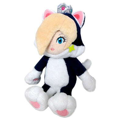 Little Buddy Super Mario 3D World Series Neko Cat Rosalina Plush, 9.5