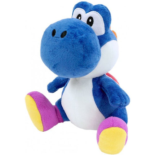 Little Buddy Super Mario All Star Yoshi - Dark Blue Yoshi Plush, 7